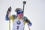 19.01.2019, xkvx, Biathlon IBU Weltcup Ruhpolding, Verfolgung Damen, v.l. Hanna Oeberg (Sweden) in aktion / in action competes