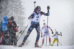 19.01.2019, xkvx, Biathlon IBU Weltcup Ruhpolding, Verfolgung Damen, v.l. Lisa Vittozzi (Italy) in aktion / in action competes