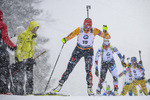 19.01.2019, xkvx, Biathlon IBU Weltcup Ruhpolding, Verfolgung Damen, v.l. Denise Herrmann (Germany) in aktion / in action competes