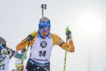 19.01.2019, xkvx, Biathlon IBU Weltcup Ruhpolding, Verfolgung Damen, v.l. Franziska Preuss (Germany) in aktion / in action competes