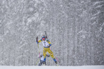 19.01.2019, xkvx, Biathlon IBU Weltcup Ruhpolding, Verfolgung Damen, v.l. Hanna Oeberg (Sweden) in aktion / in action competes