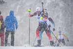 19.01.2019, xkvx, Biathlon IBU Weltcup Ruhpolding, Verfolgung Damen, v.l. Marte Olsbu Roeiseland (Norway) in aktion / in action competes