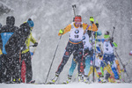 19.01.2019, xkvx, Biathlon IBU Weltcup Ruhpolding, Verfolgung Damen, v.l. Denise Herrmann (Germany) in aktion / in action competes