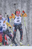 19.01.2019, xkvx, Biathlon IBU Weltcup Ruhpolding, Verfolgung Damen, v.l. Janina Hettich (Germany) in aktion / in action competes