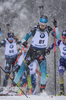 19.01.2019, xkvx, Biathlon IBU Weltcup Ruhpolding, Verfolgung Damen, v.l. Chloe Chevalier (France) in aktion / in action competes