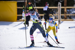 08.02.2020, xkvx, Biathlon IBU Cup Martell, Sprint Damen, v.l. Deedra Irwin (United States) in aktion / in action competes