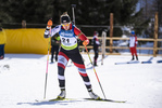 08.02.2020, xkvx, Biathlon IBU Cup Martell, Sprint Damen, v.l. Ramona Dueringer (Austria) in aktion / in action competes