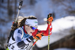 08.02.2020, xkvx, Biathlon IBU Cup Martell, Sprint Damen, v.l. Tamara Steiner (Austria) in aktion / in action competes