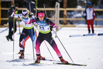 08.02.2020, xkvx, Biathlon IBU Cup Martell, Sprint Damen, v.l. Hikaru Fukuda (Japan) in aktion / in action competes