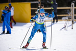 08.02.2020, xkvx, Biathlon IBU Cup Martell, Sprint Damen, v.l. Alina Kolomiyets (Kazakhstan) in aktion / in action competes