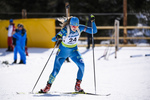 08.02.2020, xkvx, Biathlon IBU Cup Martell, Sprint Damen, v.l. Alina Kolomiyets (Kazakhstan) in aktion / in action competes