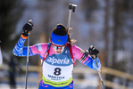 08.02.2020, xkvx, Biathlon IBU Cup Martell, Sprint Damen, v.l. Polina Shevnina (Russia) in aktion / in action competes