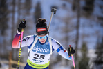 08.02.2020, xkvx, Biathlon IBU Cup Martell, Sprint Damen, v.l. Sabine Di Lallo (Switzerland) in aktion / in action competes