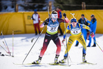 08.02.2020, xkvx, Biathlon IBU Cup Martell, Sprint Damen, v.l. Karoline Erdal (Norway) in aktion / in action competes