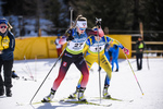 08.02.2020, xkvx, Biathlon IBU Cup Martell, Sprint Damen, v.l. Karoline Erdal (Norway) in aktion / in action competes