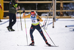 08.02.2020, xkvx, Biathlon IBU Cup Martell, Sprint Damen, v.l. Franziska Hildebrand (Germany) in aktion / in action competes