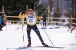 08.02.2020, xkvx, Biathlon IBU Cup Martell, Sprint Damen, v.l. Franziska Hildebrand (Germany) in aktion / in action competes