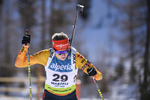 08.02.2020, xkvx, Biathlon IBU Cup Martell, Sprint Damen, v.l. Franziska Hildebrand (Germany) in aktion / in action competes