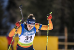 08.02.2020, xkvx, Biathlon IBU Cup Martell, Sprint Damen, v.l. Vanessa Voigt (Germany) in aktion / in action competes