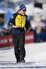 18.02.2020, xkvx, Biathlon IBU Weltmeisterschaft Antholz, Einzel Damen, v.l. Coach Johannes Lukas (Sweden) in aktion / in action competes