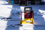 20.01.2021, xkvx, Biathlon IBU Weltcup Antholz, Training Damen und Herren, v.l. German Ski Technican  / 