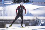 20.01.2021, xkvx, Biathlon IBU Weltcup Antholz, Training Damen und Herren, v.l. Johannes Dale (Norway)  / 