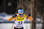 13.03.2020, xkvx, Biathlon IBU Cup Obertilliach, Sprint Damen, v.l. Marion Deigentesch (Germany)  / 