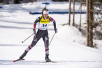 13.03.2020, xkvx, Biathlon IBU Cup Obertilliach, Sprint Damen, v.l. Kristina Oberthaler (Austria)  / 