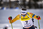 13.03.2020, xkvx, Biathlon IBU Cup Obertilliach, Sprint Damen, v.l. Vanessa Voigt (Germany)  / 