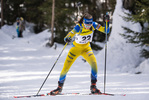 13.03.2020, xkvx, Biathlon IBU Cup Obertilliach, Sprint Damen, v.l. Ella Halvarsson (Sweden)  / 