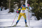 13.03.2020, xkvx, Biathlon IBU Cup Obertilliach, Sprint Damen, v.l. Elisabeth Hoegberg (Sweden)  / 