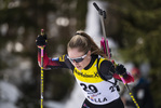 13.03.2020, xkvx, Biathlon IBU Cup Obertilliach, Sprint Damen, v.l. Emilie Aagheim Kalkenberg (Norway)  / 