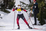 13.03.2020, xkvx, Biathlon IBU Cup Obertilliach, Sprint Damen, v.l. Aasne Skrede (Norway)  / 