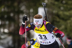 13.03.2020, xkvx, Biathlon IBU Cup Obertilliach, Sprint Damen, v.l. Aasne Skrede (Norway)  / 