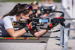 01.06.2021, xkvx, Biathlon Training Ruhpolding, v.l. Elisabeth Schmidt (Germany) in aktion am Schiessstand at the shooting range