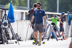 04.06.2021, xkvx, Biathlon Training Ruhpolding, v.l. Trainer Isidor Scheurl (Germany) in aktion in action competes