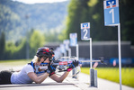 04.06.2021, xkvx, Biathlon Training Ruhpolding, v.l. Maren Hammerschmidt (Germany) in aktion am Schiessstand at the shooting range