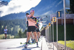 09.07.2021, xkvx, Biathlon Training Lavaze, v.l. Denise Herrmann (Germany)  