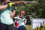 12.07.2021, xkvx, Biathlon Training Bormio, v.l. Benedikt Doll (Germany)  