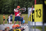 12.07.2021, xkvx, Biathlon Training Bormio, v.l. Johannes Kuehn (Germany)  