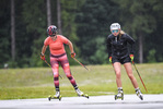 05.08.2021, xkvx, Biathlon Training Ruhpolding, v.l. Vanessa Kern (Germany), Lea Zerrer (Germany)  