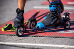 09.09.2021, xkvx, Biathlon Deutsche Meisterschaften Arber, Training Herren, v.l. Dominic Schmuck (Germany) / Salomon Schuhe / Boots / SRB Skiroller  