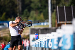 09.09.2021, xkvx, Biathlon Deutsche Meisterschaften Arber, Training Herren, v.l. Florian Hollandt (Germany)  