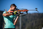 09.09.2021, xkvx, Biathlon Deutsche Meisterschaften Arber, Training Herren, v.l. Johannes Donhauser (Germany)  