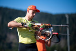 09.09.2021, xkvx, Biathlon Deutsche Meisterschaften Arber, Training Herren, v.l. Johannes Kuehn (Germany)  