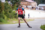 12.09.2021, xkvx, Biathlon Deutsche Meisterschaften Arber, Verfolgung Herren, v.l. Lucas Fratzscher (Germany)  
