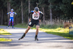 01.10.2021, xkvx, Biathlon, Deutschlandpokal Altenberg, Sprint - maennlich, v.l. Janne Schurig (Germany)