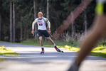 01.10.2021, xkvx, Biathlon, Deutschlandpokal Altenberg, Sprint - maennlich, v.l. Matthias Rauch (Germany)