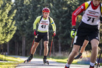 01.10.2021, xkvx, Biathlon, Deutschlandpokal Altenberg, Sprint - maennlich, v.l. Leo Brenner (Germany)