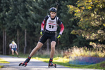 01.10.2021, xkvx, Biathlon, Deutschlandpokal Altenberg, Sprint - maennlich, v.l. Jonah Simon (Germany)